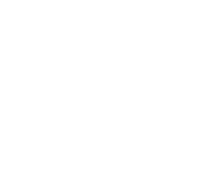 A black and white graphic of a stylized creature with a large mouth, featuring multiple teeth, set against a plain background.